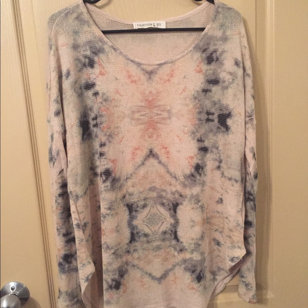 Tie Dye Altar'd State Sweater